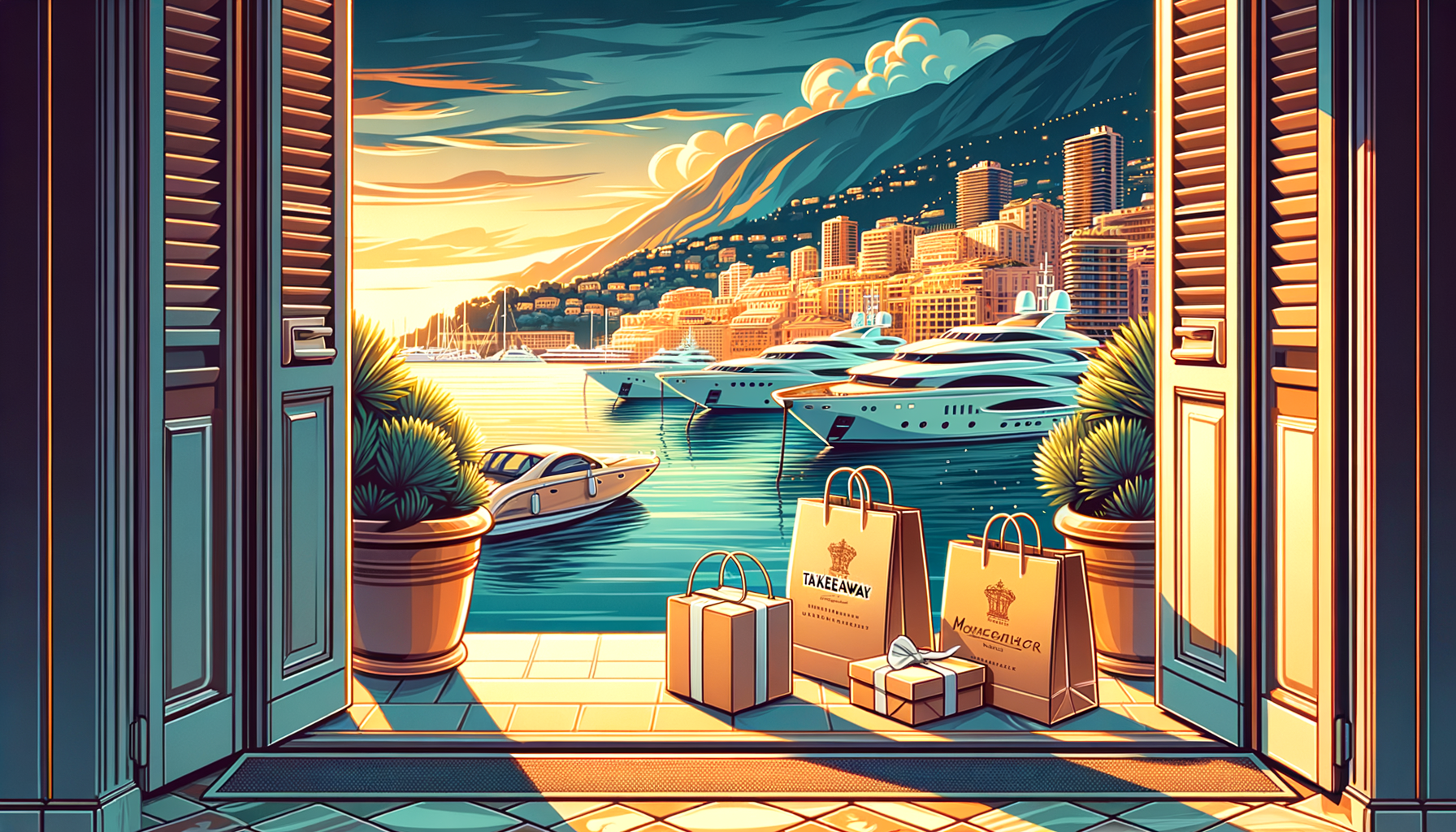 Livraison repas à domicile Monaco et Cap d'Ail - services premium